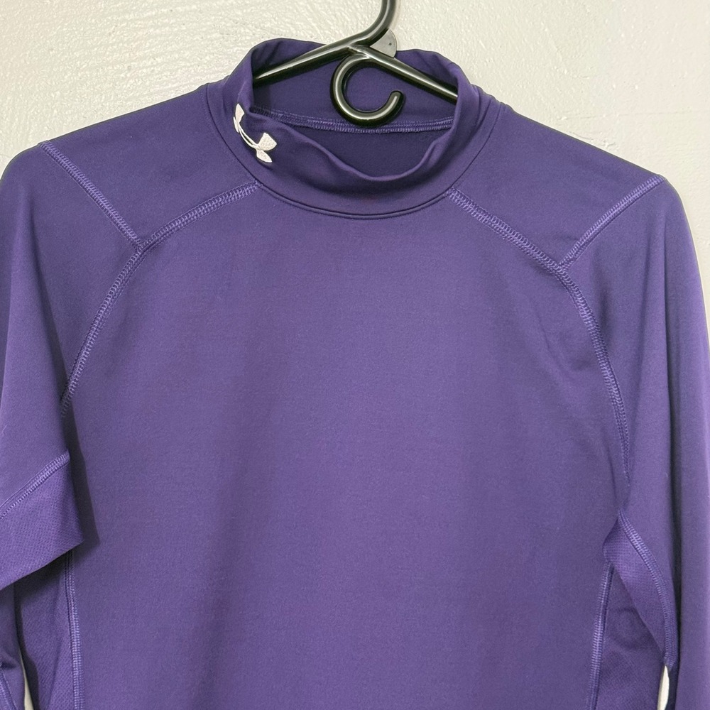 Under Armour Men's Long Sleeve ColdGear Compression Mock Long Sleeve Top - Picture 2 of 8